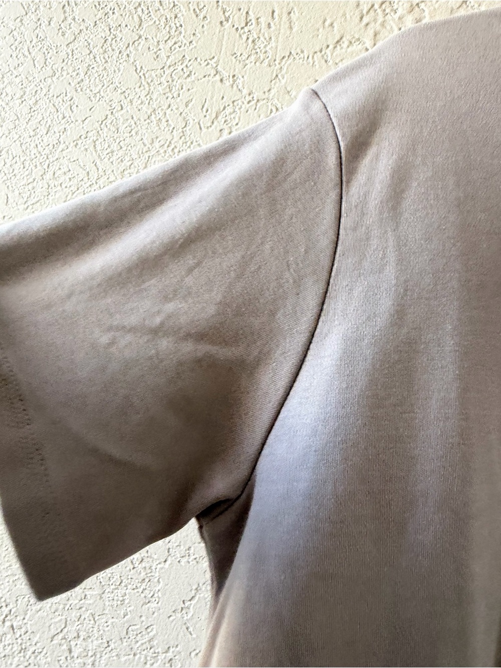 Mida Undici Men's Short Sleeve Crewneck T-Shirt Cotton Gray Stoneware Sz M Italy - Picture 5 of 9